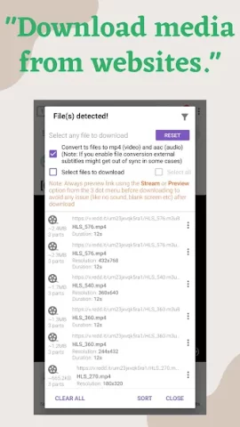 1DM+: Browser & Video Download - скриншот 5