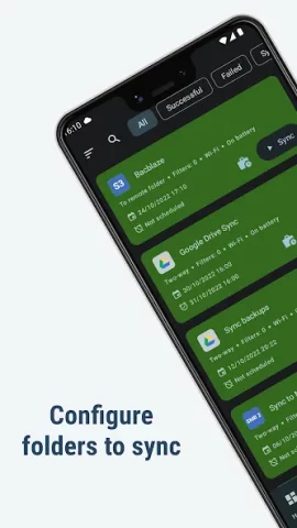 FolderSync Pro - скриншот 1