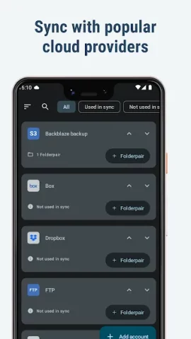 FolderSync Pro - скриншот 4