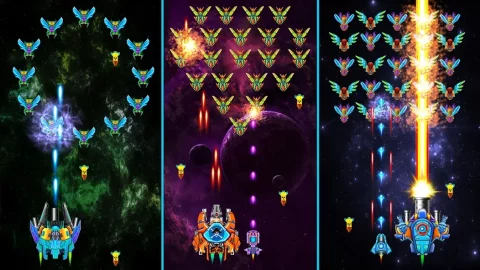 Galaxy Attack: Alien Shooting - скриншот 1