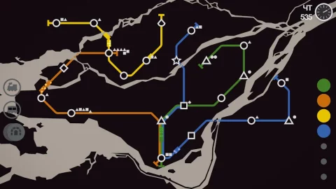 Mini Metro - скриншот 4