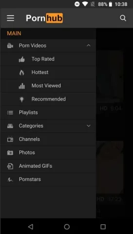 Pornhub - скриншот 1