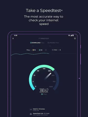 Speedtest - скриншот 1