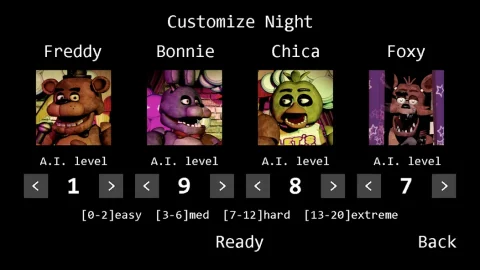 Five Nights at Freddy’s - скриншот 4
