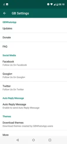 GBWhatsApp - скриншот 3