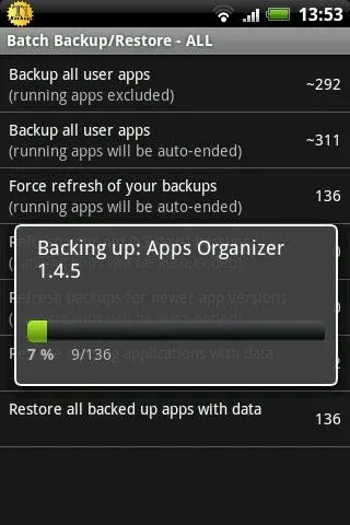 Titanium Backup - скриншот 2