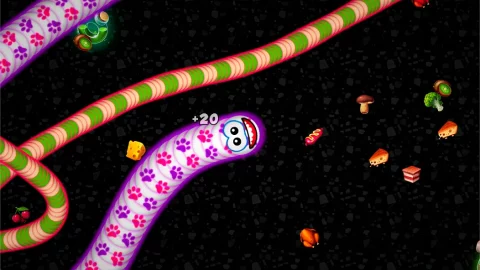 Worms Zone.io - скриншот 1