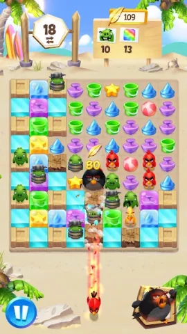 Angry Birds Match 3 - скриншот 4