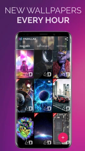4D Parallax Wallpaper 3D HD 4K - скриншот 6