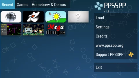 PPSSPP Gold - скриншот 1