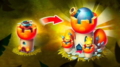 Mushroom Wars 2 - скриншот 3
