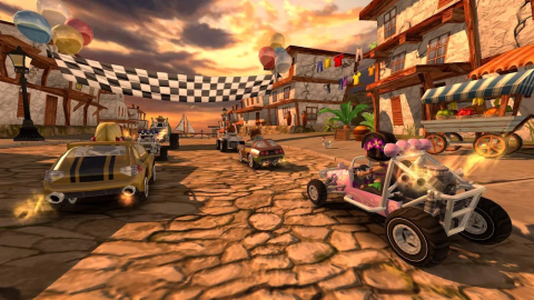 Beach Buggy Racing - скриншот 2