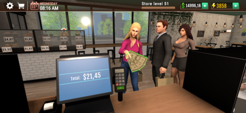 Coffee Shop Simulator 3D Cafe - скриншот 2