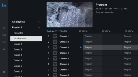 TiviMate IPTV Player - скриншот 3