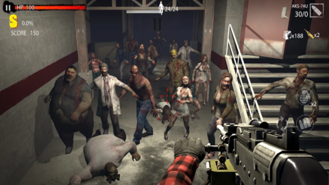 Zombie Hunter D-Day - скриншот 2
