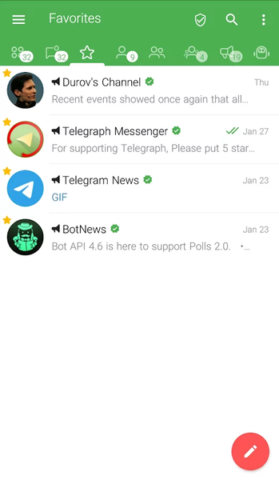 Graph Messenger - скриншот 1