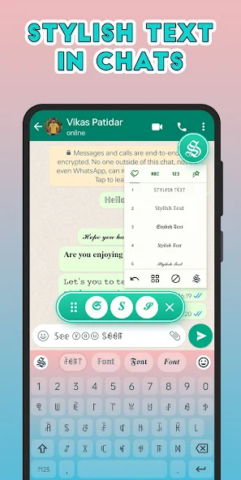 Stylish Text - скриншот 3