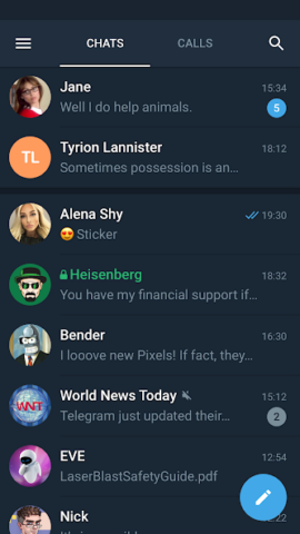 Telegram X - скриншот 1