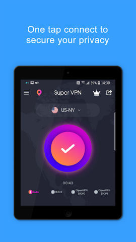 Super VPN - скриншот 4