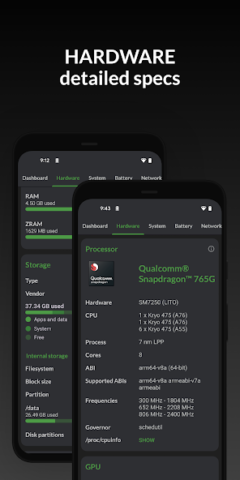 DevCheck Device & System Info - скриншот 3
