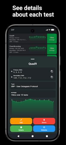 DNS Speed Test - скриншот 3