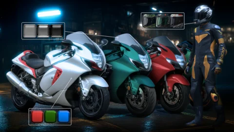 Extreme Motorcycle Simulator - скриншот 5