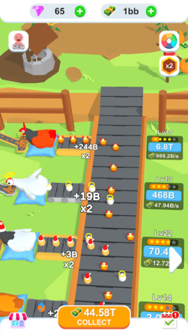 Idle Egg Factory - скриншот 1