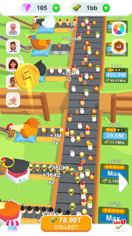 Idle Egg Factory - скриншот 3