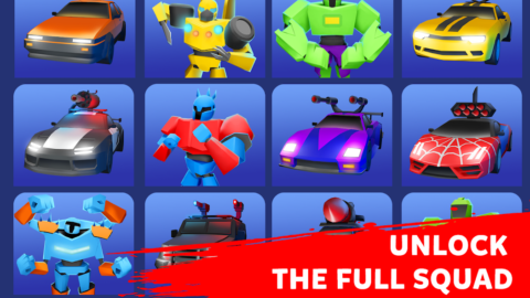 Robot Merge Master: Car Games - скриншот 5