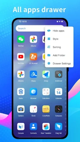 Rich Launcher for Android 16 - скриншот 2