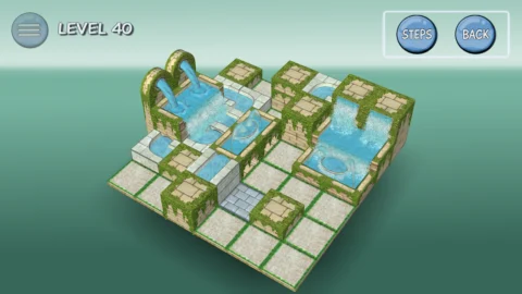 Flow Water Fountain 3D Puzzle - скриншот 4