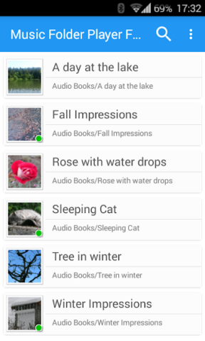 Music Folder Player Full - скриншот 1