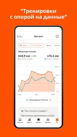 Strava: бег, велоезда, хайкинг - скриншот 2