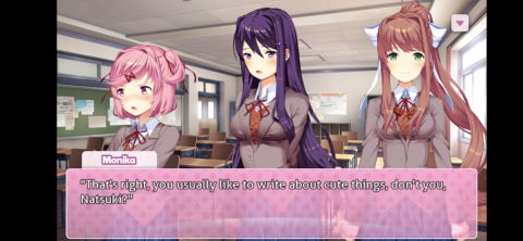 Doki Doki Literature Club! - скриншот 6
