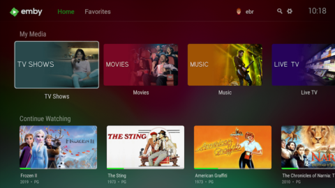 Emby for Android TV - скриншот 2