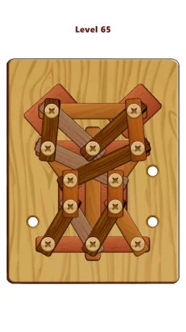 Wood Nuts & Bolts Puzzle - скриншот 6