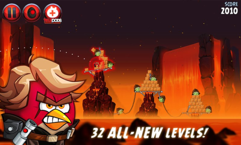 Angry Birds Star Wars II - скриншот 1
