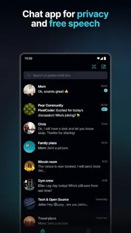 Keet — Private Encrypted Chat - скриншот 1