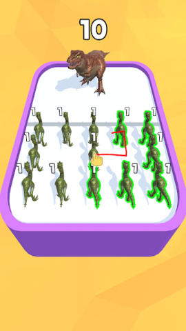 Merge Master: Dinosaur Monster - скриншот 3