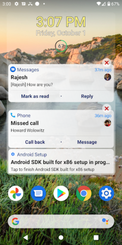 Notification Widget - скриншот 4