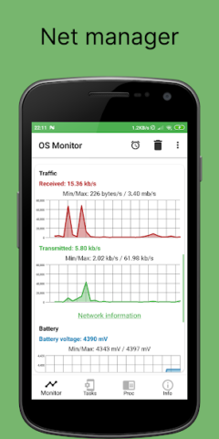 OS Monitor: диспетчер задач - скриншот 5