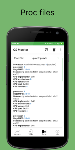 OS Monitor: диспетчер задач - скриншот 6
