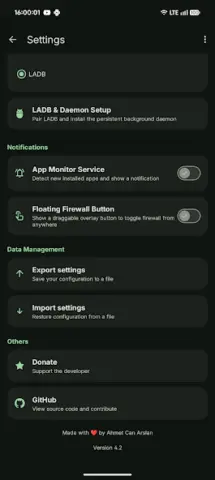 ShizuWall No Root/VPN Firewall - скриншот 5