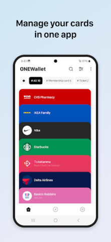 ONEWallet - скриншот 1