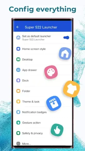 Super S22 Launcher - скриншот 5