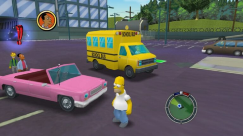 The Simpsons: Hit & Run - скриншот 3